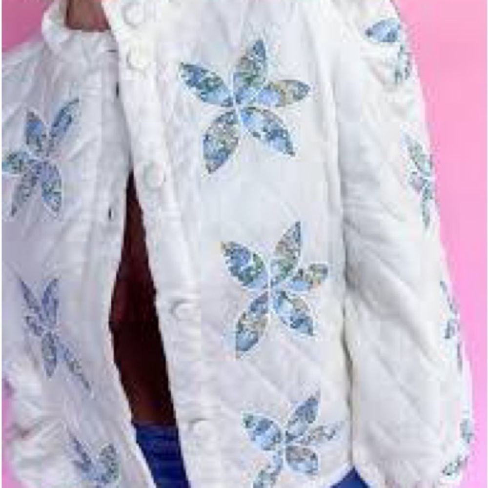 &Merci Floral Quilted Jacket